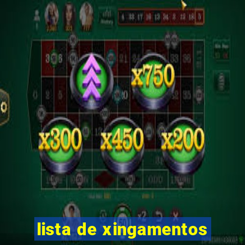 lista de xingamentos